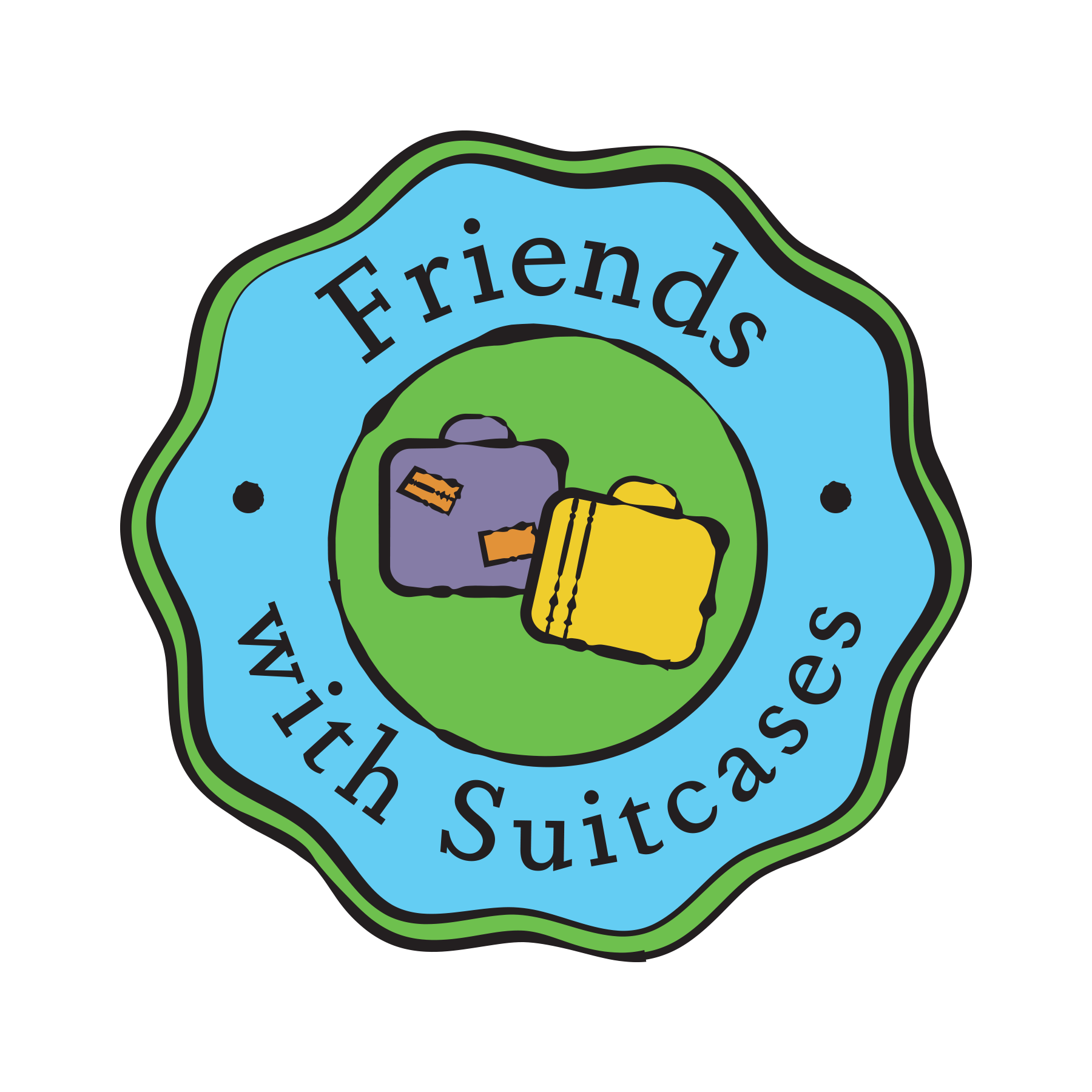 Friends with Suitcases